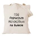 Torba bawełniana z nadrukiem dla przyjaciółki - BFF
