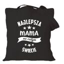 z nadrukiem mamy, prezent urodziny, dzień matki, święta, torby na zakupy dla mamusi