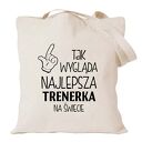 Torba z nadrukiem dla wychowawczyni, prezent dzień nauczyciela, zakończenie roku