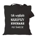 Torba bawełniana z nadrukiem dla kucharza - prezent dla kucharki