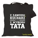 Torba z nadrukiem dla kucharza kucharki, prezent najlepsza, gotowanie, urodziny