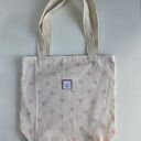Torba shopper ecru w serduszka dla mamy