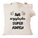 Torba z nadrukiem dla przyjaciółki, psiapsi, kumpeli, prezent, urodziny, BFF, best