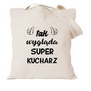 Torba z nadrukiem dla kucharza kucharki, prezent najlepsza, gotowanie, urodziny