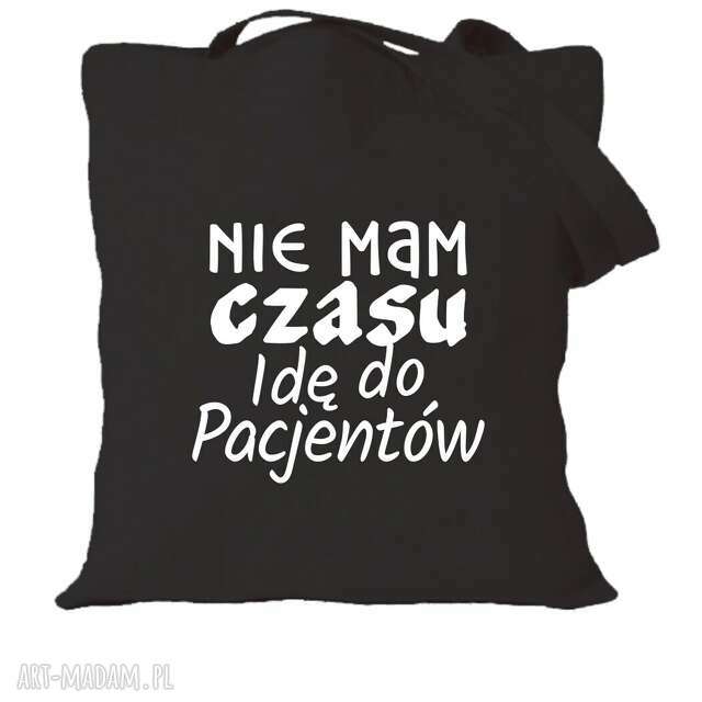 Torba z nadrukiem dla pielęgniarki, prezent najlepsza pielęgniarka, oddziałowa, położna, urodziny