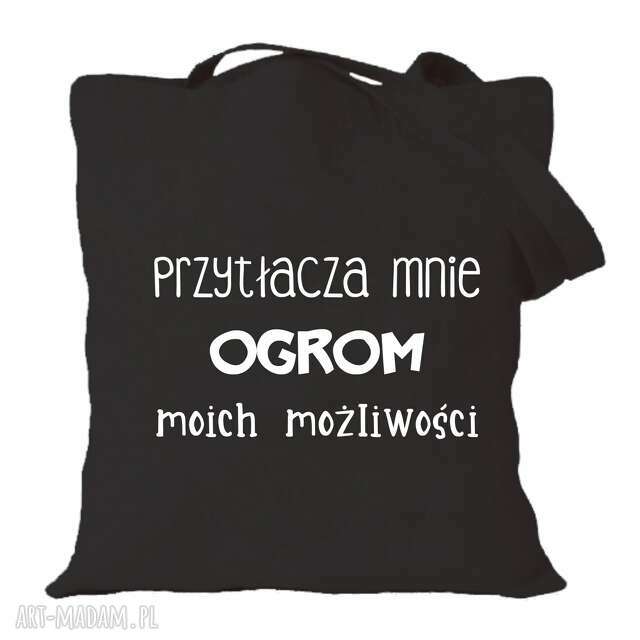 Torba z nadrukiem KORPO, korporacja, biuro, mordor, śmieszne wzory, urodziny, święta, pracownik, bag