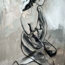 Szkic Kobiety - 70x100cm