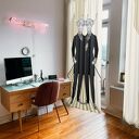 Zasłony artystyczne welurowe Hefners - surrealistyczna fototapeta na wymiar