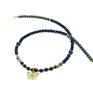 naszyjniki: Lapis Lazuli - z kamieni naturalnych - biżuteria damska choker