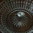 złoty naszyjnik z barokową perłą i