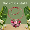 naszyjnik z witrażowym wisiorem MAUI