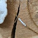 Naszyjnik z gwiazdką i kamieniem księżycowym