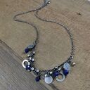 Delikatny naszyjnik z lapis lazuli