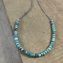 Naszyjnik - delikatny z turkusu II