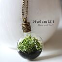 ♥ Terrarium ♥ Naszyjnik Część natury