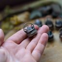 Kociołek wiedzmy - naszyjnik z kryształem górskim