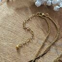 Naszyjnik z labradorytem i zawieszką