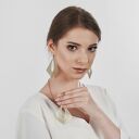 Ażurowy naszyjnik w kształcie rombu Filipa c991