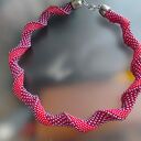 Naszyjnik Twisted Red