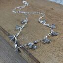 Delikatny naszyjnik z labradorytu