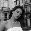 białe naszyjniki perły złoty z pereł naturalnych