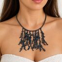 Ręcznie robiony naszyjnik damski - unikatowa biżuteria handmade