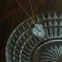 czarne naszyjniki pozłacany złoty z barokową perłą i