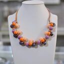 Naszyjnik feboo plum&pumpkin