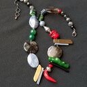Eklektyczny naszyjnik z kamieni naturalnych - unikatowa biżuteria handmade