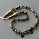 Naszyjnik handmade ciekawy styl etno znakomity prezent dla każdej kobiety kochającej unikaty biżu