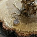 Naszyjnik z druzą agatu