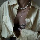 kryształ naszyjniki złoty z bezbarwnym