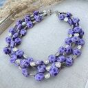 Naszyjnik z kolorowych korali FIMO c1287F