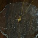 Złoty naszyjnik z małym serduszkiem