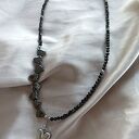 Naszyjnik ze spinelu i hematytu