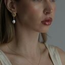 eleganckie naszyjniki z różowego złota z muszlą