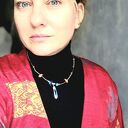Boho naszyjnik koralikowy z emaliowanym liściem - unikat, ręcznie robiony