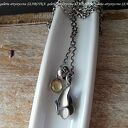 cytryn lato naszyjnik z cytrynu i srebra