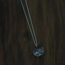 naszyjniki pozłacany srebrny z bezbarwnym