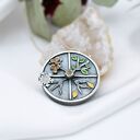 Wisiorek Artystyczny Cztery Pory Roku