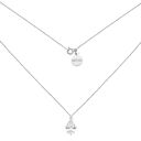 Srebrny naszyjnik z cyrkonią