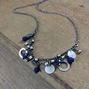 Delikatny naszyjnik z lapis lazuli