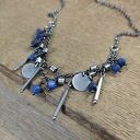 Delikatny naszyjnik z kyanitu