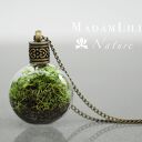 ♥ Terrarium ♥ Naszyjnik Część natury