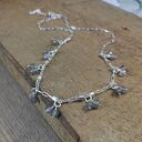 Delikatny naszyjnik z labradorytu