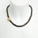 Róża pustyni i bronzyt Naszyjnik z detalem