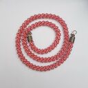 Naszyjnik Twisted Crystal Red 1286