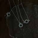 Srebrny naszyjnik z onyksem