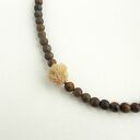 Róża pustyni i bronzyt Naszyjnik z detalem