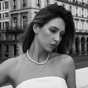 kwietuszek srebrny naszyjnik z kwiatkiem